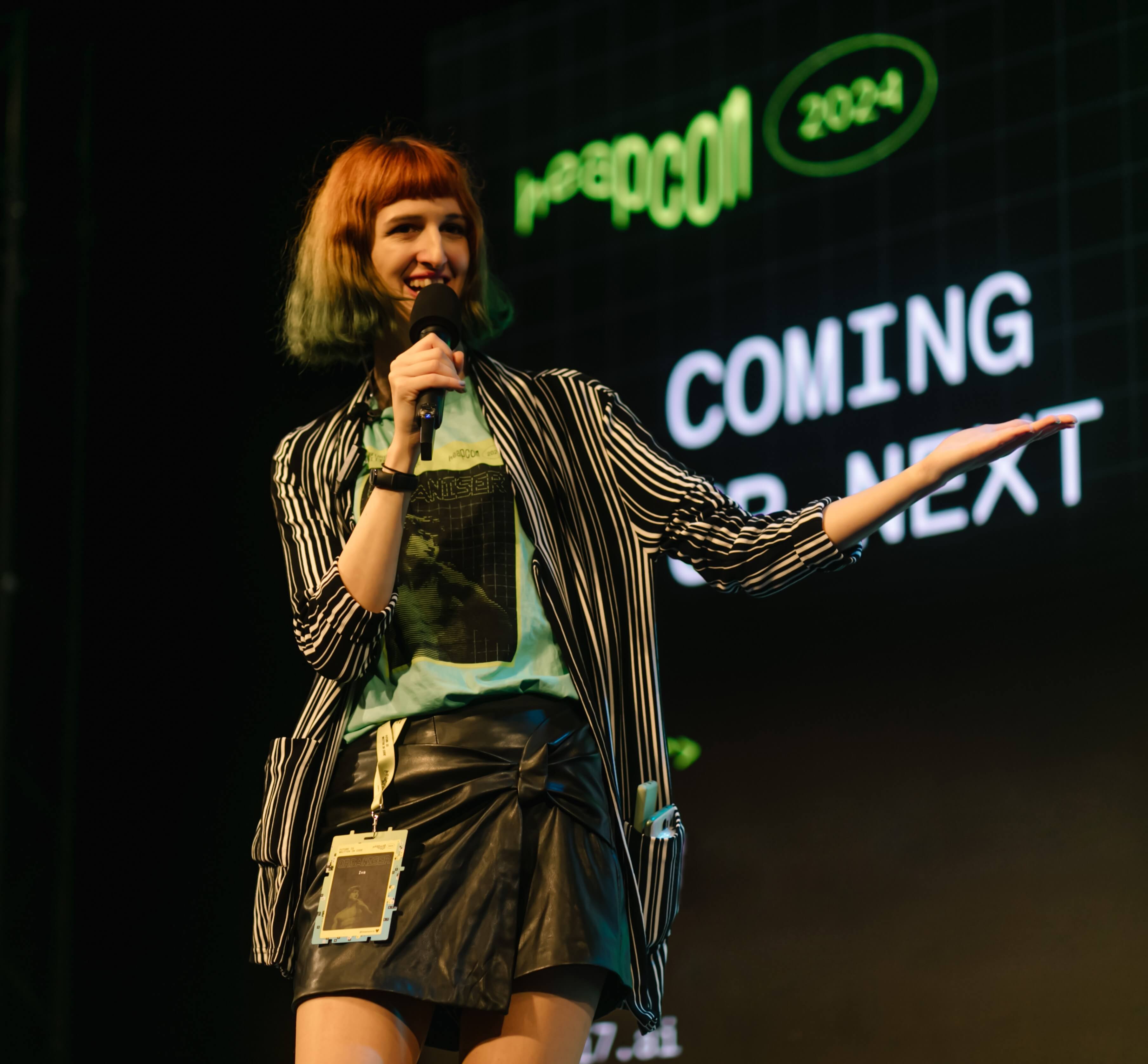 Iva Jovanovic at Heapcon 2024